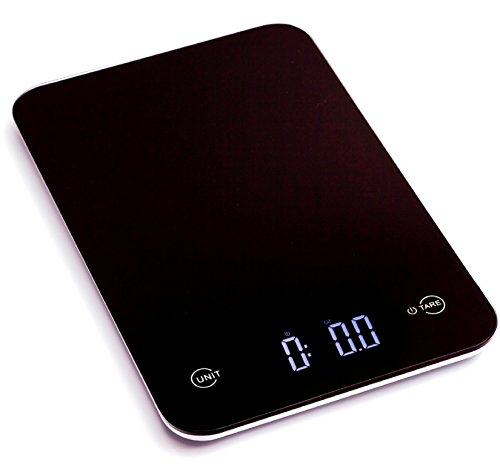 Профессиональные цифровые кухонные весы Ozeri Touch (издание 12 фунтов), закаленное стекло в элегантном черном цвете Цена: $ 14,61 Купить сейчас на Amazon